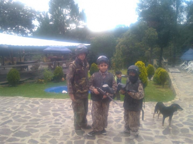 Paintball peques
